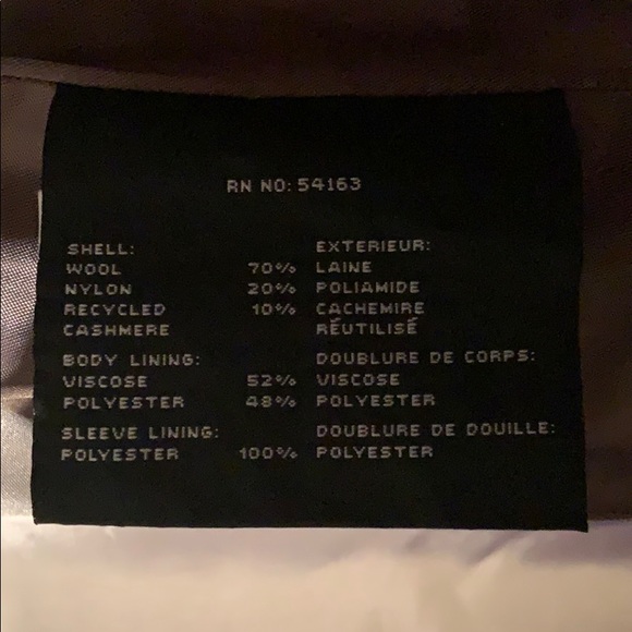 Andrew Marc Cashmere/Wool Coat - Picture 4 of 7